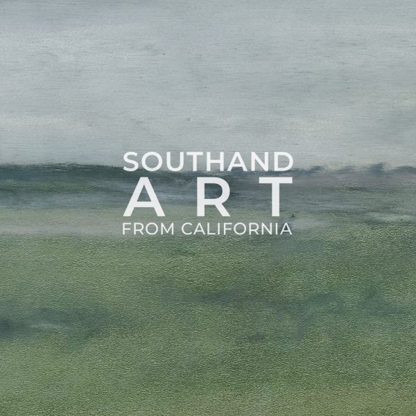 SouthandArt Abstract Landscape Wall art, Framed Canvas Art print with hanging kit
