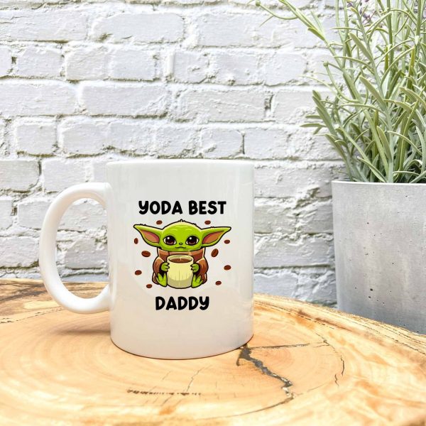 Yoda best daddy coffee mug, fathers day mug, dad mug, dad coffee mug, gifts for dad, dad gifts, daddy coffee mug, fathers mug