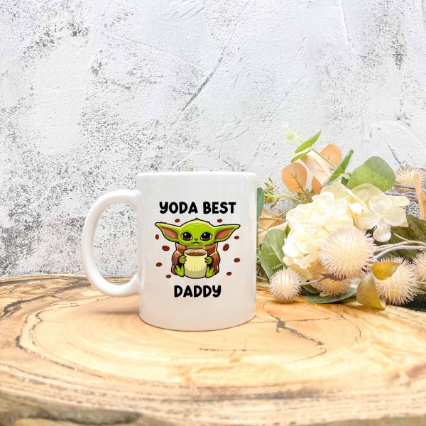 Yoda best daddy coffee mug, fathers day mug, dad mug, dad coffee mug, gifts for dad, dad gifts, daddy coffee mug, fathers mug