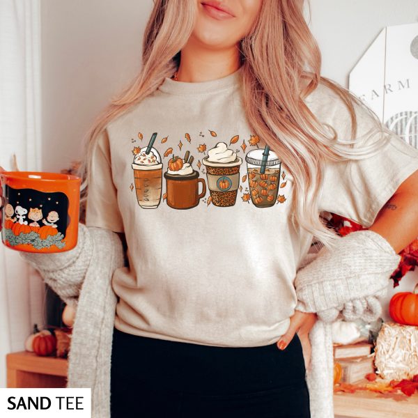 Coffee Fall Sweatshirt, Fall Shirt for Women, Its Fall Yall Halloween Shirt, Pumpkin Spice Halloween Sweatshirt