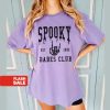 Spooky Skeleton Halloween Shirt, Vintage Halloweem Sweatshirt, Comfort Colors® Fall Shirts for Women